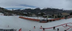 Archiv Foto Webcam La Plagne Skischule 11:00