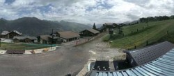 Archiv Foto Webcam La Plagne Skischule 09:00
