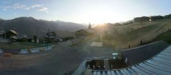 Archiv Foto Webcam La Plagne Skischule 05:00