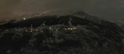 Archiv Foto Webcam La Plagne Villages Panorama 01:00