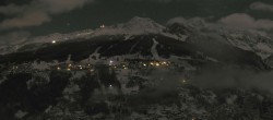 Archiv Foto Webcam La Plagne Villages Panorama 03:00