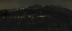 Archiv Foto Webcam La Plagne Villages Panorama 03:00