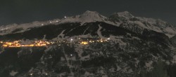 Archiv Foto Webcam La Plagne Villages Panorama 03:00