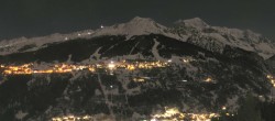 Archiv Foto Webcam La Plagne Villages Panorama 05:00