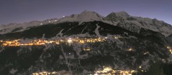 Archiv Foto Webcam La Plagne Villages Panorama 06:00