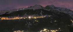 Archiv Foto Webcam La Plagne Villages Panorama 05:00