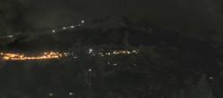 Archiv Foto Webcam La Plagne Villages Panorama 22:00