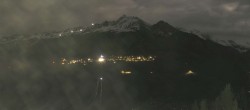 Archiv Foto Webcam La Plagne Villages Panorama 23:00