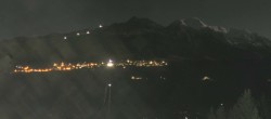 Archiv Foto Webcam La Plagne Villages Panorama 23:00