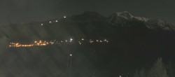 Archiv Foto Webcam La Plagne Villages Panorama 01:00