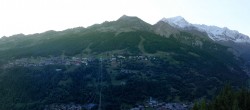 Archiv Foto Webcam La Plagne Villages Panorama 05:00