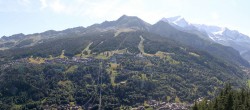 Archiv Foto Webcam La Plagne Villages Panorama 09:00