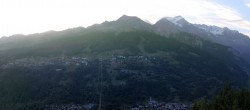 Archiv Foto Webcam La Plagne Villages Panorama 06:00