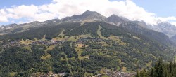 Archiv Foto Webcam La Plagne Villages Panorama 11:00