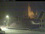 Archiv Foto Webcam Holzgau: Blick von der Pension Knitel 20:00