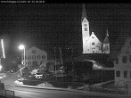 Archiv Foto Webcam Holzgau: Blick von der Pension Knitel 23:00