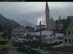 Archiv Foto Webcam Holzgau: Blick von der Pension Knitel 17:00