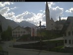 Archiv Foto Webcam Holzgau: Blick von der Pension Knitel 15:00
