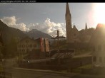 Archiv Foto Webcam Holzgau: Blick von der Pension Knitel 17:00