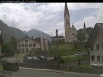 Archiv Foto Webcam Holzgau: Blick von der Pension Knitel 13:00