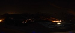 Archived image Webcam Grand Bornand ski resort: La Taverne 23:00