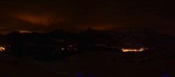 Archived image Webcam Grand Bornand ski resort: La Taverne 23:00