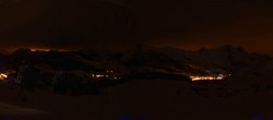 Archived image Webcam Grand Bornand ski resort: La Taverne 23:00