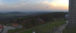 Archiv Foto Webcam Panorama Großer Inselsberg - Trusetal-Brotterode 19:00