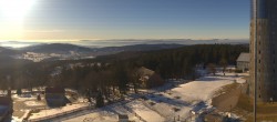 Archiv Foto Webcam Panorama Großer Inselsberg - Trusetal-Brotterode 11:00