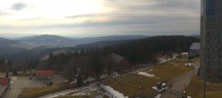 Archiv Foto Webcam Panorama Großer Inselsberg - Trusetal-Brotterode 13:00