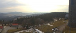 Archiv Foto Webcam Panorama Großer Inselsberg - Trusetal-Brotterode 15:00