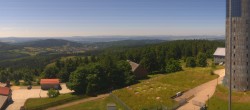 Archiv Foto Webcam Panorama Großer Inselsberg - Trusetal-Brotterode 11:00