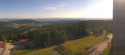 Archiv Foto Webcam Panorama Großer Inselsberg - Trusetal-Brotterode 17:00