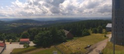 Archiv Foto Webcam Panorama Großer Inselsberg - Trusetal-Brotterode 13:00