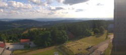 Archiv Foto Webcam Panorama Großer Inselsberg - Trusetal-Brotterode 17:00