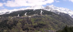 Archived image Webcam Peisey Vallandry - Aerial cableway Vanoise Express 11:00