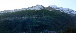 Archived image Webcam Peisey Vallandry - Aerial cableway Vanoise Express 05:00