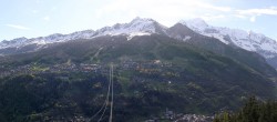 Archived image Webcam Peisey Vallandry - Aerial cableway Vanoise Express 07:00