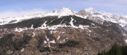 Archived image Webcam Peisey Vallandry - Aerial cableway Vanoise Express 13:00