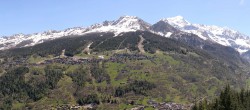 Archived image Webcam Peisey Vallandry - Aerial cableway Vanoise Express 11:00