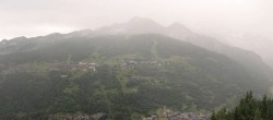 Archiv Foto Webcam Peisey Vallandry - Luftseilbahn Vanoise Express 06:00