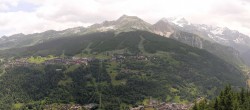 Archiv Foto Webcam Peisey Vallandry - Luftseilbahn Vanoise Express 11:00