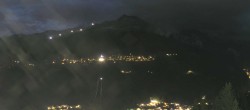 Archiv Foto Webcam Peisey Vallandry - Luftseilbahn Vanoise Express 21:00