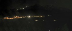 Archived image Webcam Peisey Vallandry - Aerial cableway Vanoise Express 23:00