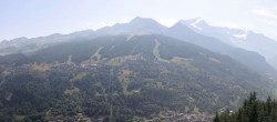 Archived image Webcam Peisey Vallandry - Aerial cableway Vanoise Express 09:00