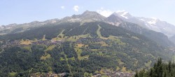 Archived image Webcam Peisey Vallandry - Aerial cableway Vanoise Express 11:00