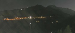 Archiv Foto Webcam Peisey Vallandry - Luftseilbahn Vanoise Express 23:00