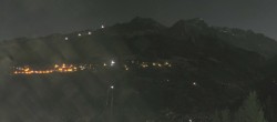 Archiv Foto Webcam Peisey Vallandry - Luftseilbahn Vanoise Express 01:00
