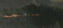 Archived image Webcam Peisey Vallandry - Aerial cableway Vanoise Express 01:00