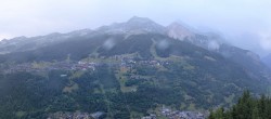 Archived image Webcam Peisey Vallandry - Aerial cableway Vanoise Express 05:00